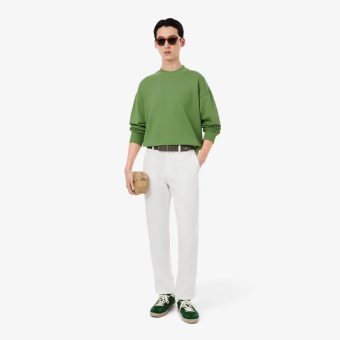 Broderad fleecesweatshirt Broderad fleecesweatshirt