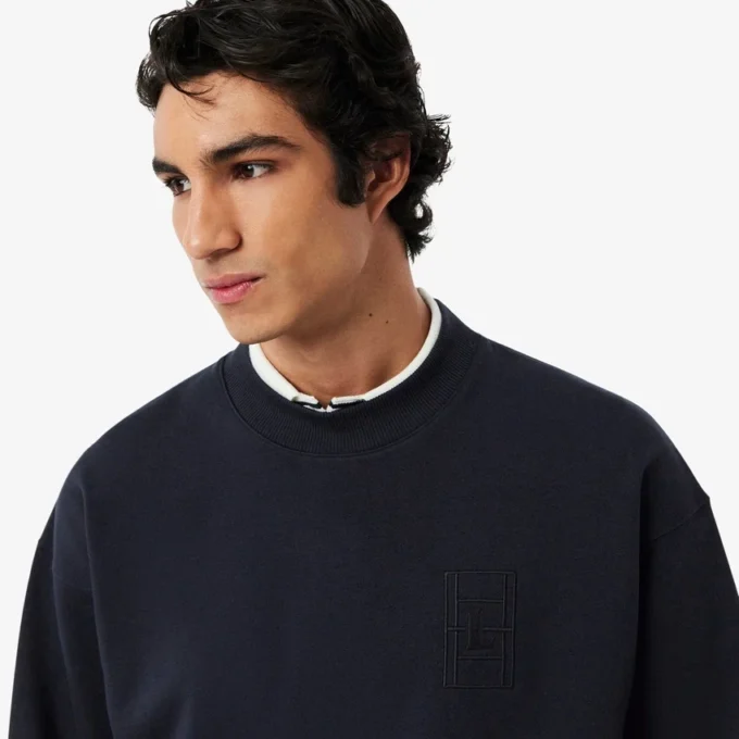 Broderad fleecesweatshirt Broderad fleecesweatshirt