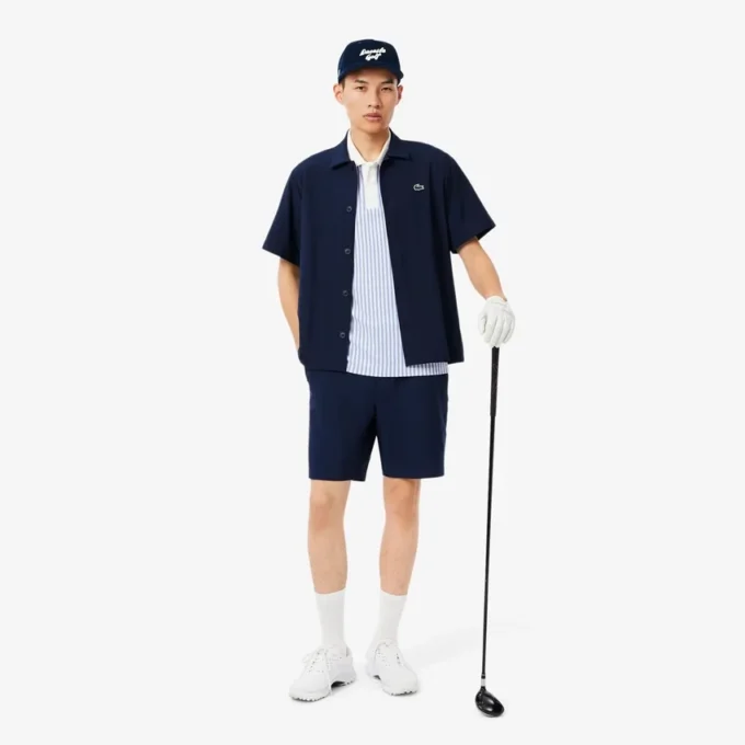 Broderad golfkeps i corduroy för herr Broderad golfkeps i corduroy för herr