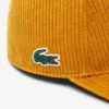 Broderad golfkeps i corduroy för herr Broderad golfkeps i corduroy för herr