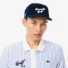 Broderad golfkeps i corduroy för herr Broderad golfkeps i corduroy för herr