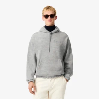 Broderad hoodie för herr