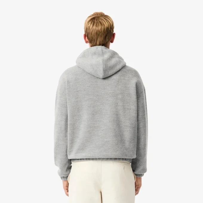 Broderad hoodie för herr