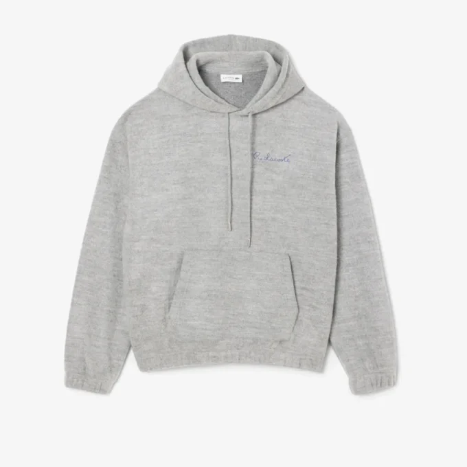 Broderad hoodie för herr