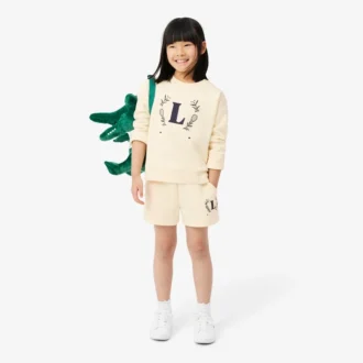 Broderad neopren-Sweatshirt