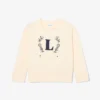 Broderad neopren-Sweatshirt