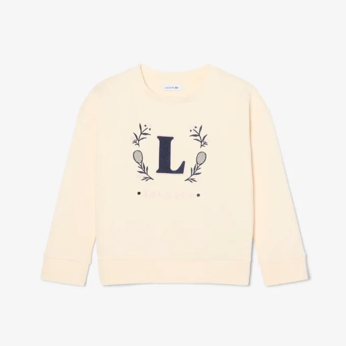 Broderad neopren-Sweatshirt