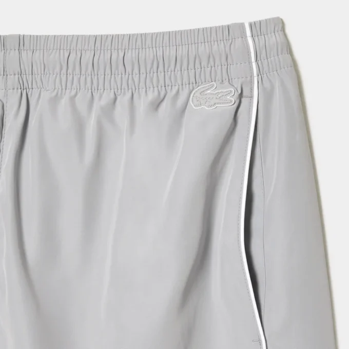 Broderade shorts i avslappnad passform för herr