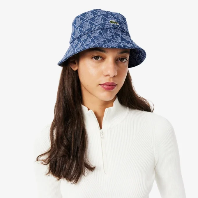 Bucket hat för damer med monogram Bucket hat för damer med monogram
