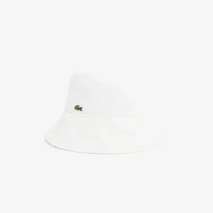 Bucket hat i bomullstwill för dam Bucket hat i bomullstwill för dam