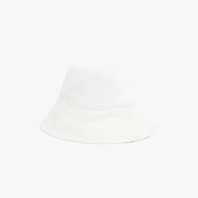 Bucket hat i bomullstwill för dam Bucket hat i bomullstwill för dam