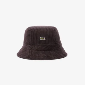 Bucket hat i corduroy för herr
