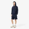 Cargoshorts i bomullsfleece för herr