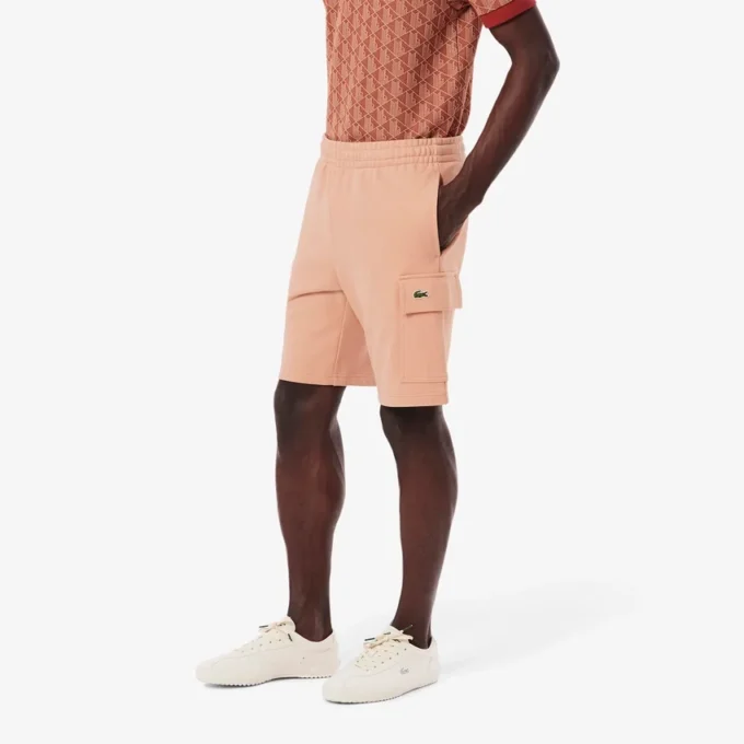 Cargoshorts i bomullsfleece för herr Cargoshorts i bomullsfleece för herr