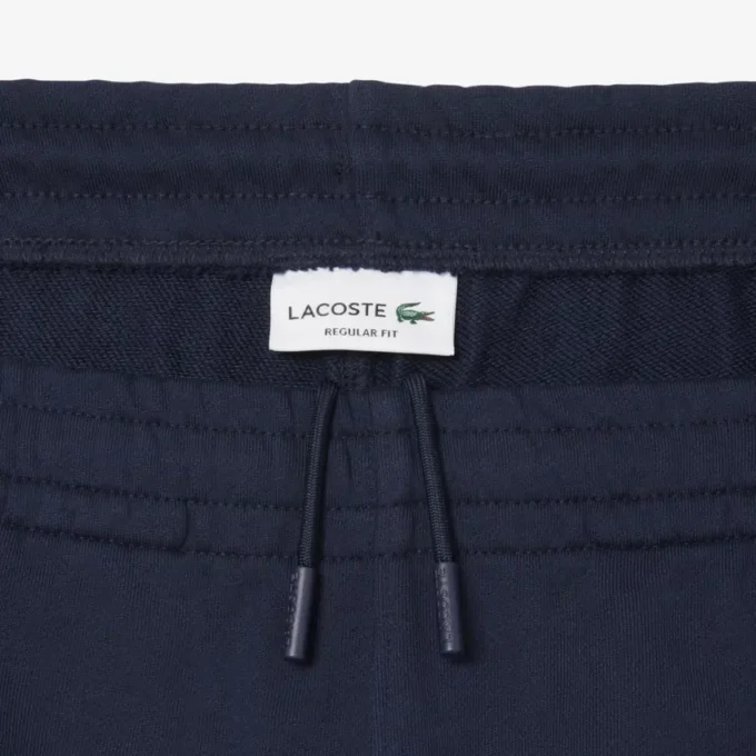 Cargoshorts i bomullsfleece för herr