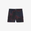 Cargoshorts i nylon med Ombra-tryck för herr