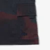 Cargoshorts i nylon med Ombra-tryck för herr