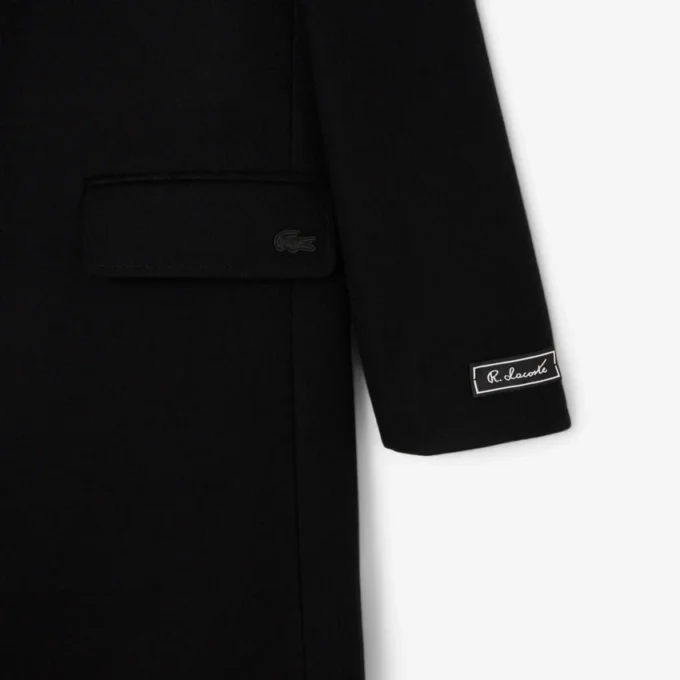 Chesterfield-kappa i ull för herr Chesterfield-kappa i ull för herr