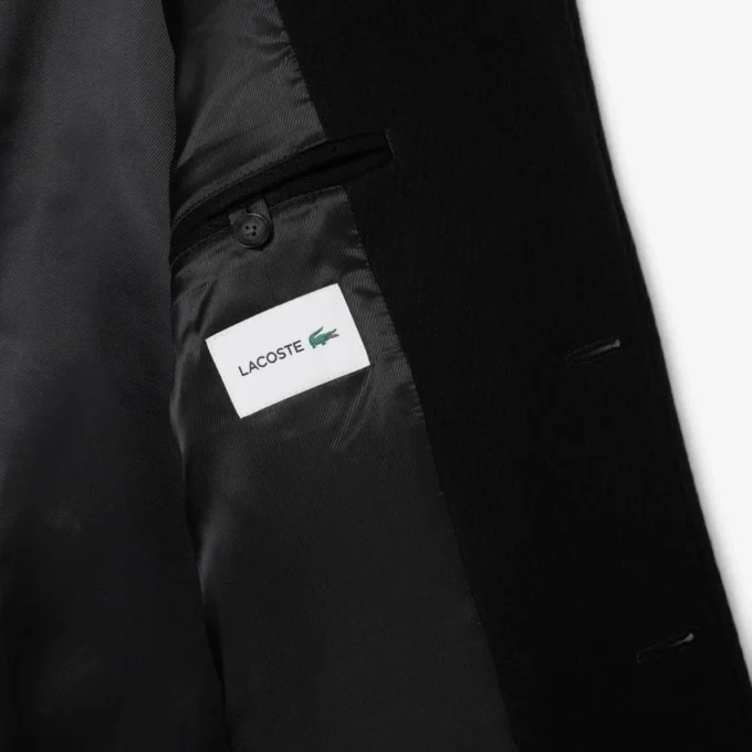 Chesterfield-kappa i ull för herr Chesterfield-kappa i ull för herr