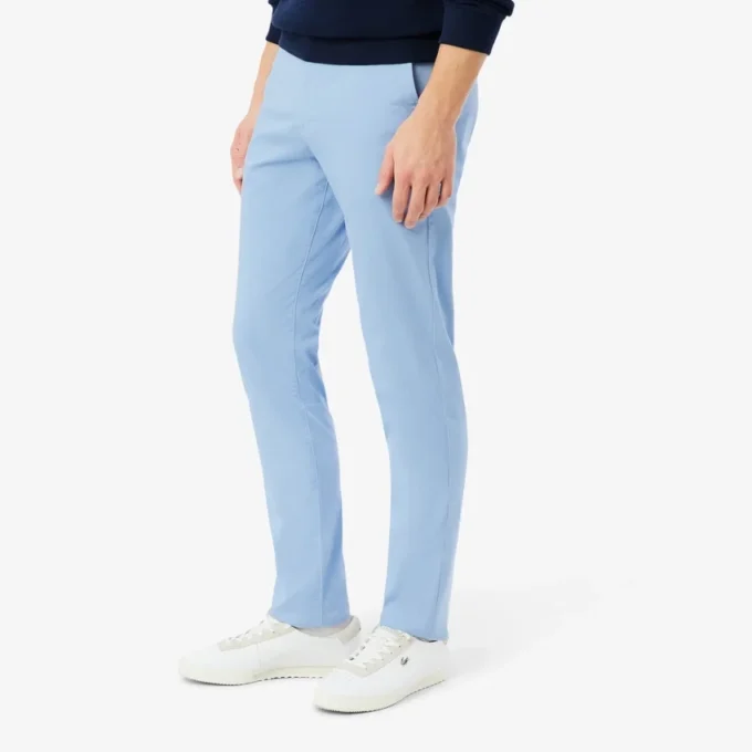 Chinobyxor i stretchig twill med smal passform Chinobyxor i stretchig twill med smal passform
