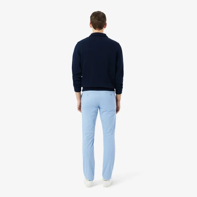 Chinobyxor i stretchig twill med smal passform Chinobyxor i stretchig twill med smal passform