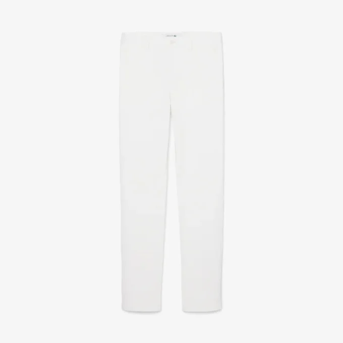 Chinobyxor i stretchig twill med smal passform Chinobyxor i stretchig twill med smal passform