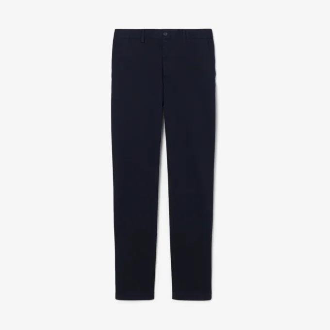 Chinobyxor i stretchig twill med smal passform Chinobyxor i stretchig twill med smal passform