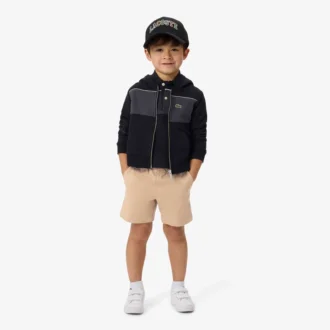 Chinoshorts i stretchig bomullstwill