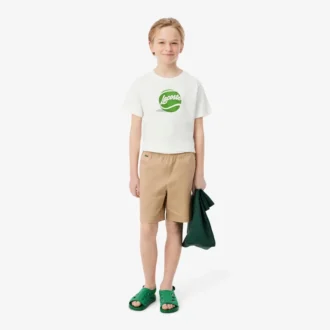 Chinoshorts i stretchig bomullstwill