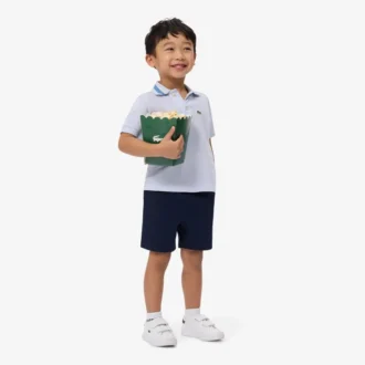 Chinoshorts i stretchig bomullstwill