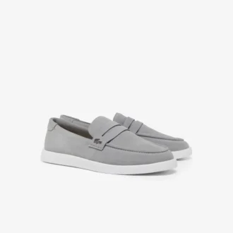 Cochet-loafers i mocka för herr