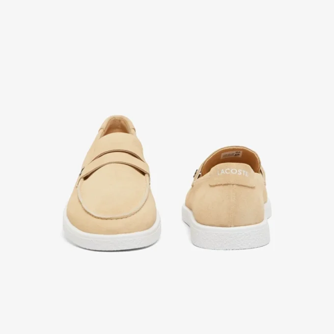 Cochet-loafers i mocka för herr