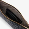 Crocodelle-läderclutch Crocodelle-läderclutch