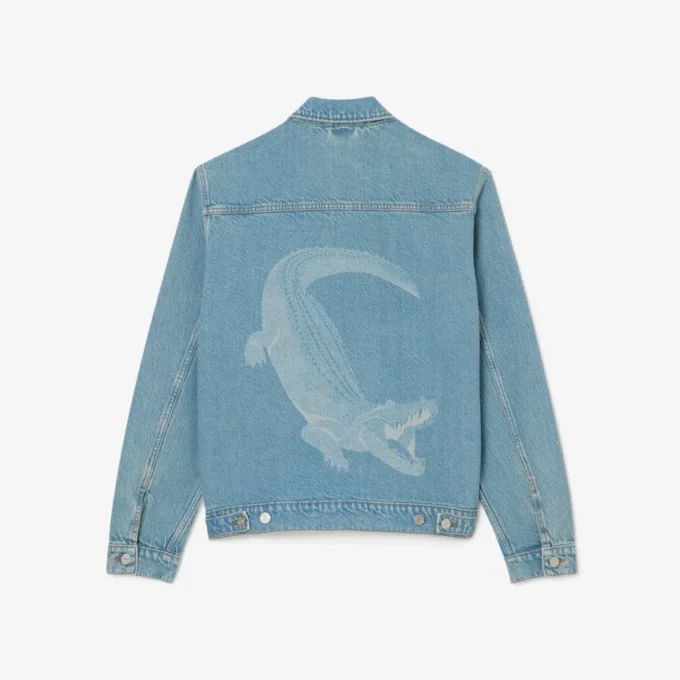Crocodile-jeansjacka för herr