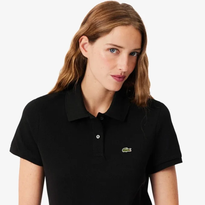 Dam-pikétröja i regular fit med mjuk petit piqué