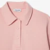 Dam-Sweatshirt i avslappnad passform med broderad polokrage