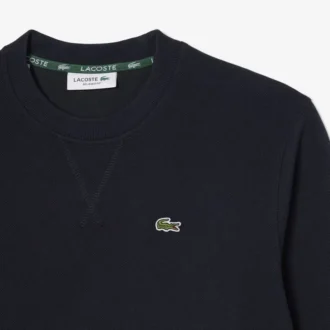 Dam-Sweatshirt i avslappnad passform med rund hals