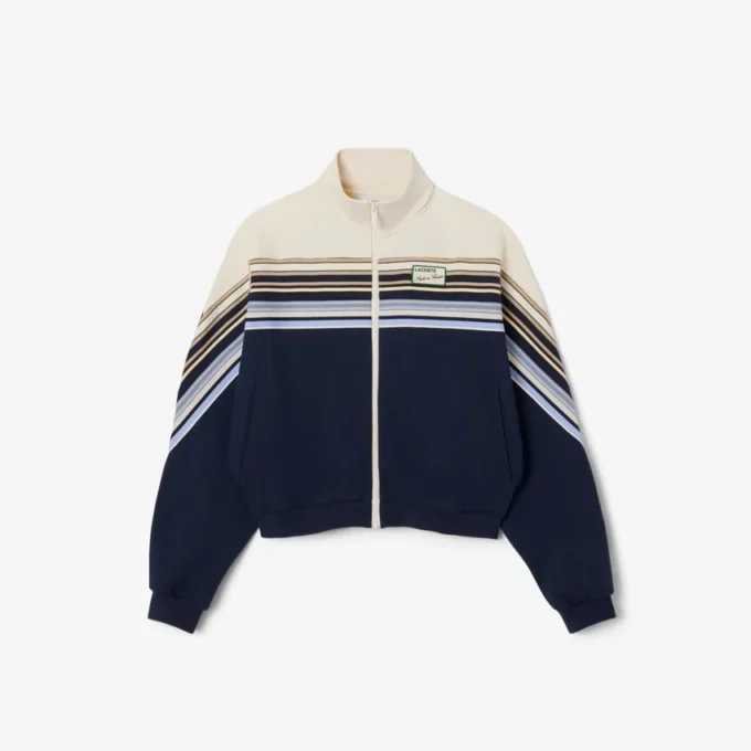 Dam-Sweatshirt med dragkedja, tillverkad i Frankrike