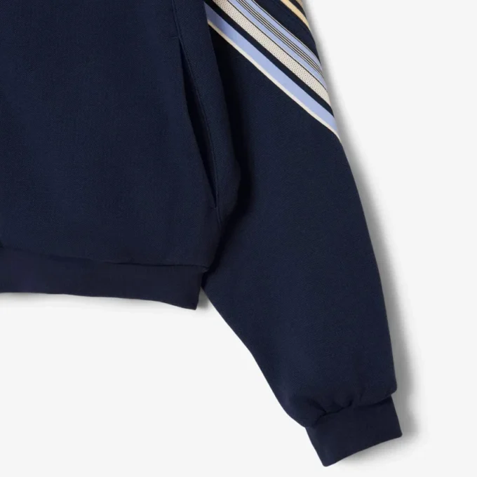Dam-Sweatshirt med dragkedja, tillverkad i Frankrike Dam-Sweatshirt med dragkedja, tillverkad i Frankrike