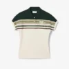 Dam, tillverkad i Frankrike, slim fit, randig pikétröja