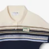 Dam, tillverkad i Frankrike, slim fit, randig pikétröja Dam, tillverkad i Frankrike, slim fit, randig pikétröja