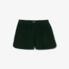 Damshorts i corduroy med avslappnad passform Damshorts i corduroy med avslappnad passform