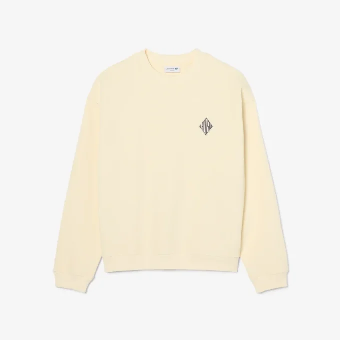 Double Face Piqua Badge-Sweatshirt Double Face Piqua Badge-Sweatshirt