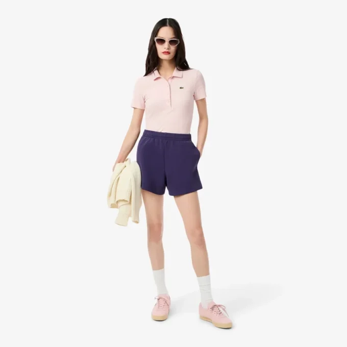 Dubbelvända piqueshorts för dam Dubbelvända piqueshorts för dam
