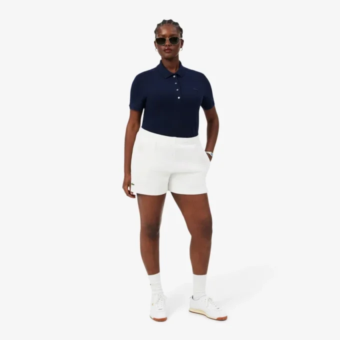Dubbelvävda piqueshorts för dam Dubbelvävda piqueshorts för dam
