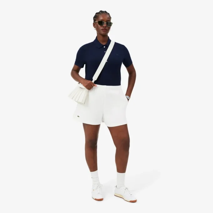Dubbelvävda piqueshorts för dam Dubbelvävda piqueshorts för dam