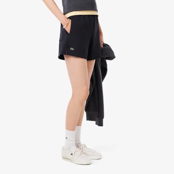 Dubbelvävda piqueshorts för dam Dubbelvävda piqueshorts för dam