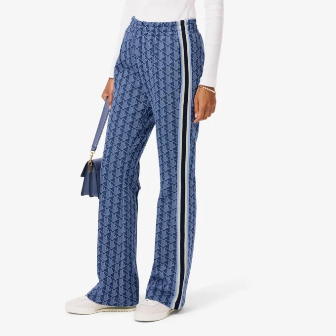 Flared Monogram-joggingbyxor för dam Flared Monogram-joggingbyxor för dam