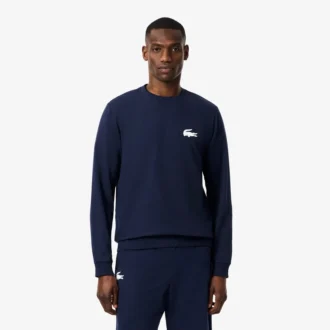 Fleece-hoodie för herr