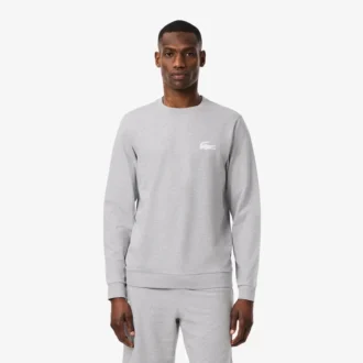 Fleece-hoodie för herr